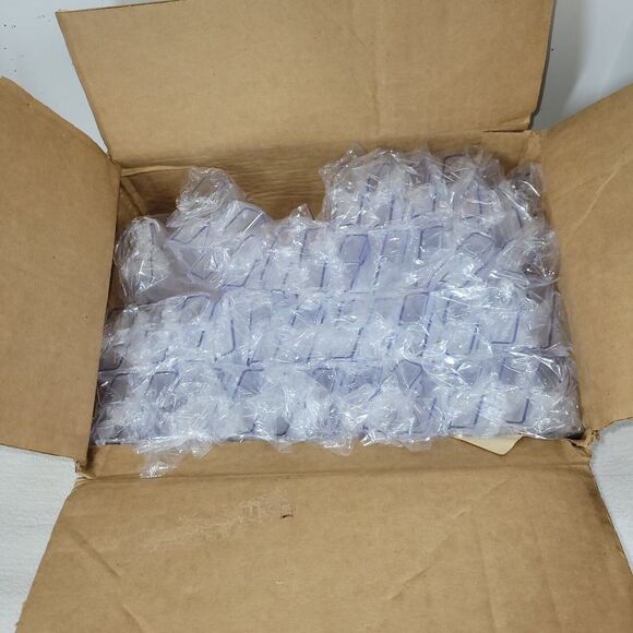 Business Card Holder Clear Acrylic Compartment Desktop Display Stand Lot of 70+ - Picture 6 of 7